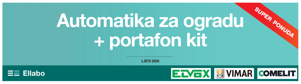 [super ponuda] automatika za klizna vrata + portafon komplet